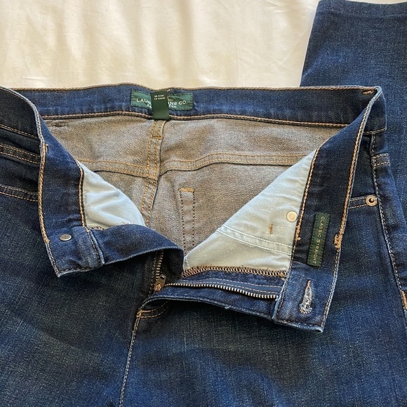 Lauren Jeans Co Jeans Classic Straight Green Label size 10 - Picture 5 of 8